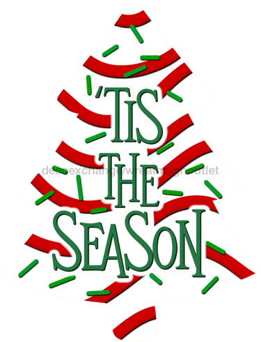Christmas Sign, Christmas Tree Sign, wood sign, DECOE-W-026 - DecoExchange®